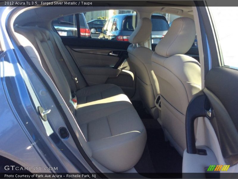 Forged Silver Metallic / Taupe 2012 Acura TL 3.5