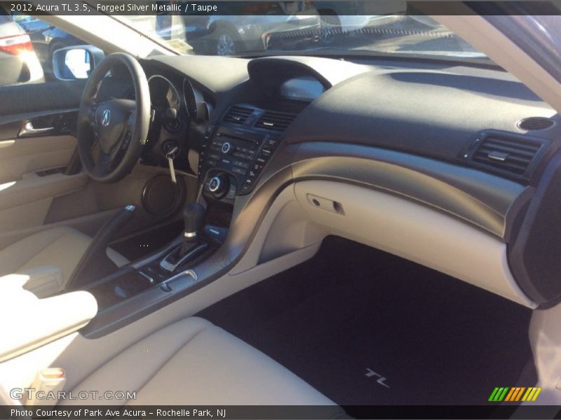 Forged Silver Metallic / Taupe 2012 Acura TL 3.5