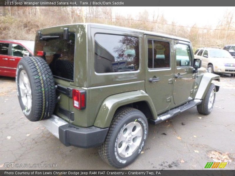  2015 Wrangler Unlimited Sahara 4x4 Tank