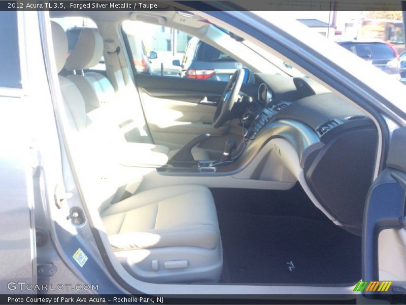 Forged Silver Metallic / Taupe 2012 Acura TL 3.5