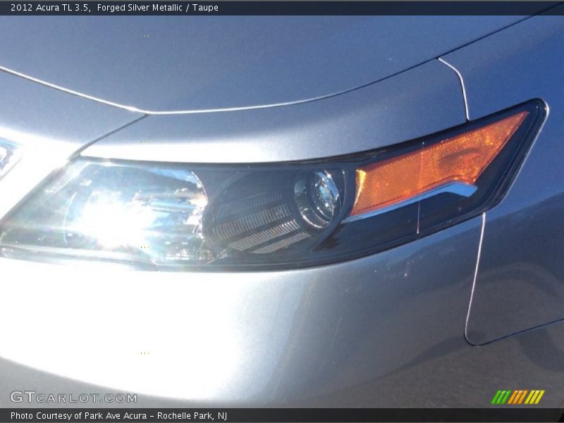 Forged Silver Metallic / Taupe 2012 Acura TL 3.5