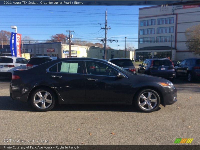 Graphite Luster Pearl / Ebony 2011 Acura TSX Sedan