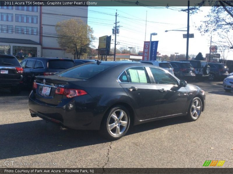 Graphite Luster Pearl / Ebony 2011 Acura TSX Sedan