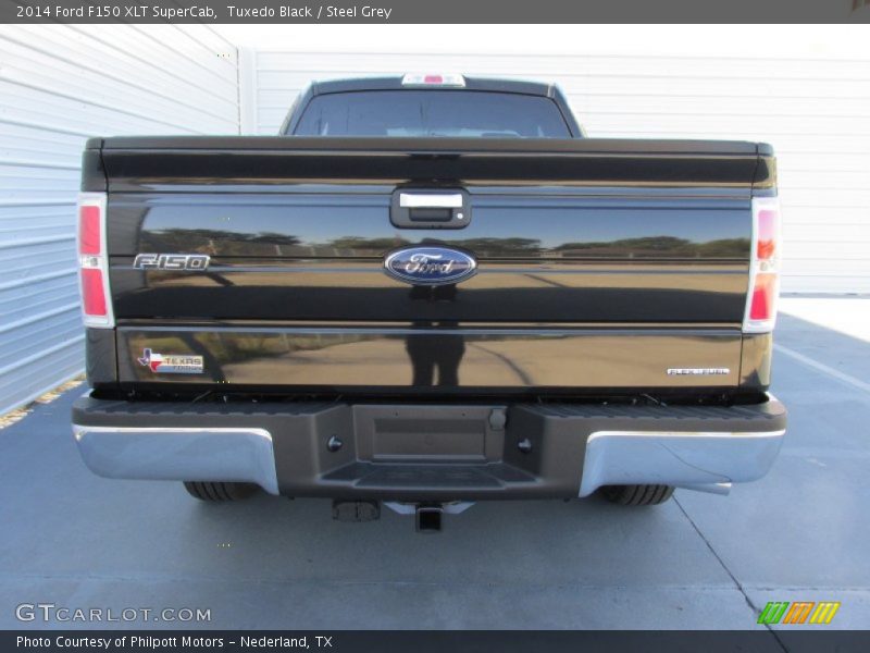 Tuxedo Black / Steel Grey 2014 Ford F150 XLT SuperCab