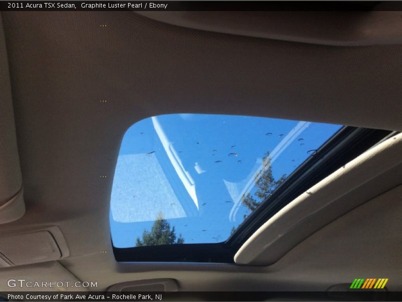 Graphite Luster Pearl / Ebony 2011 Acura TSX Sedan