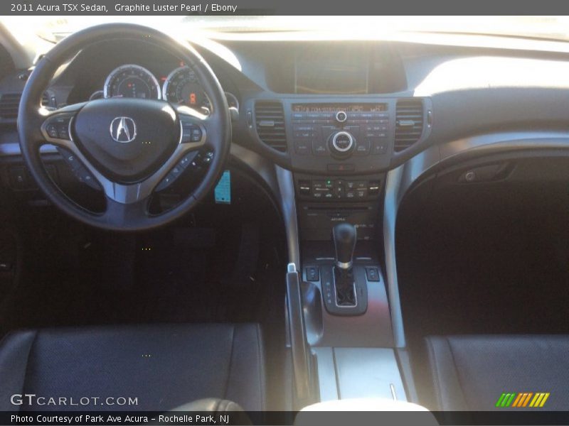 Graphite Luster Pearl / Ebony 2011 Acura TSX Sedan