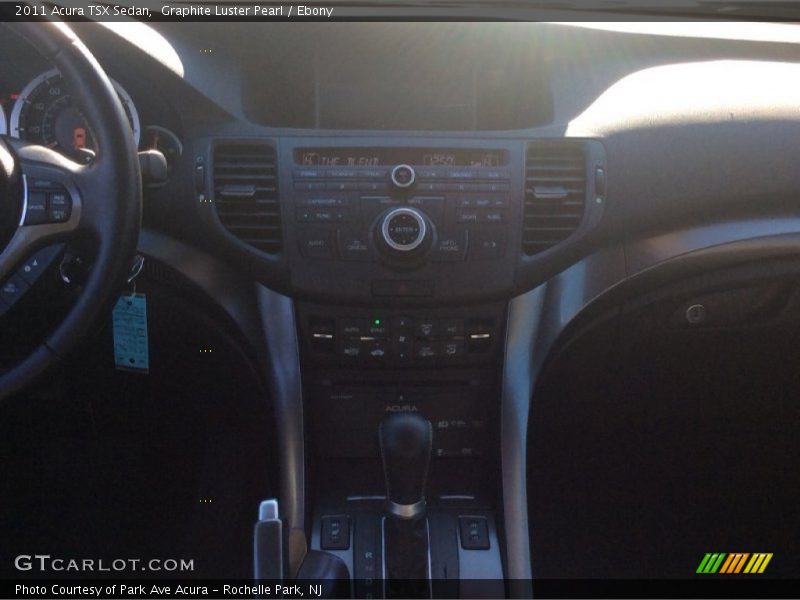 Graphite Luster Pearl / Ebony 2011 Acura TSX Sedan