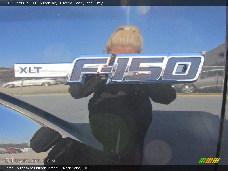 Tuxedo Black / Steel Grey 2014 Ford F150 XLT SuperCab