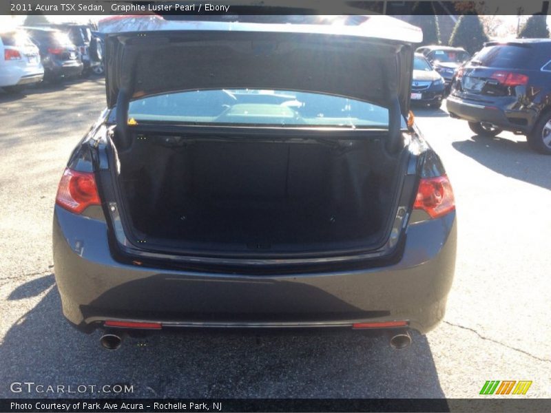 Graphite Luster Pearl / Ebony 2011 Acura TSX Sedan