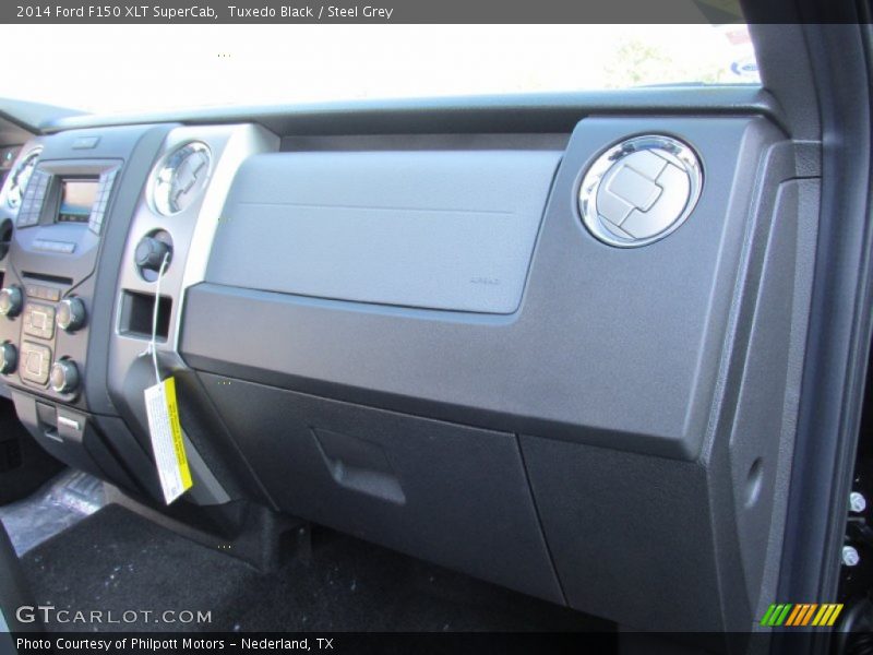 Tuxedo Black / Steel Grey 2014 Ford F150 XLT SuperCab