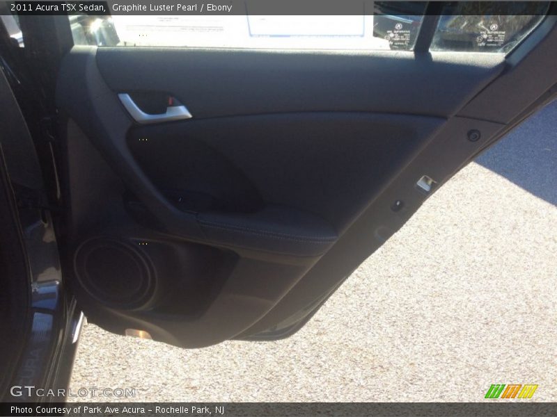 Graphite Luster Pearl / Ebony 2011 Acura TSX Sedan