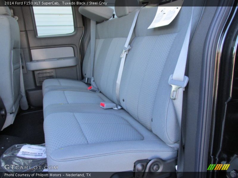 Tuxedo Black / Steel Grey 2014 Ford F150 XLT SuperCab