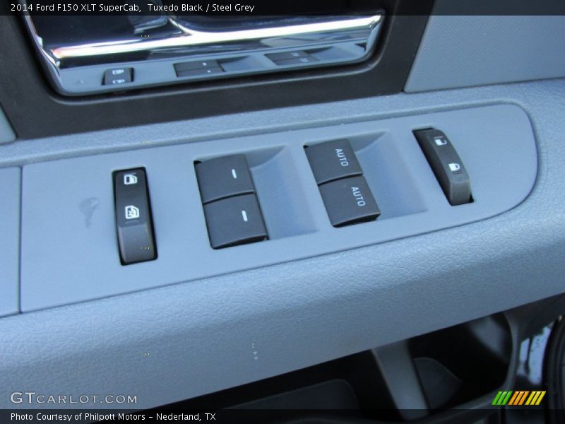Tuxedo Black / Steel Grey 2014 Ford F150 XLT SuperCab