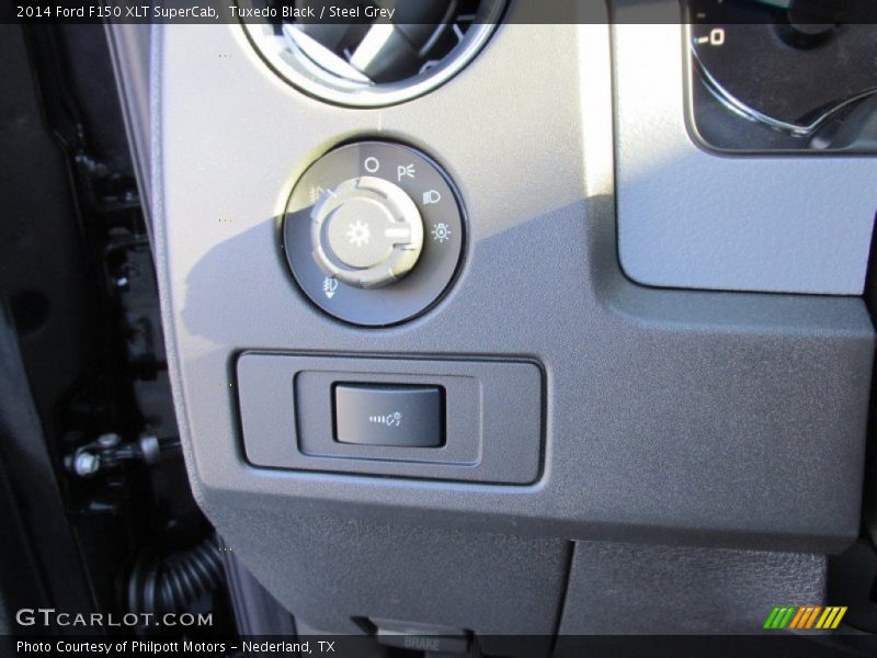 Tuxedo Black / Steel Grey 2014 Ford F150 XLT SuperCab