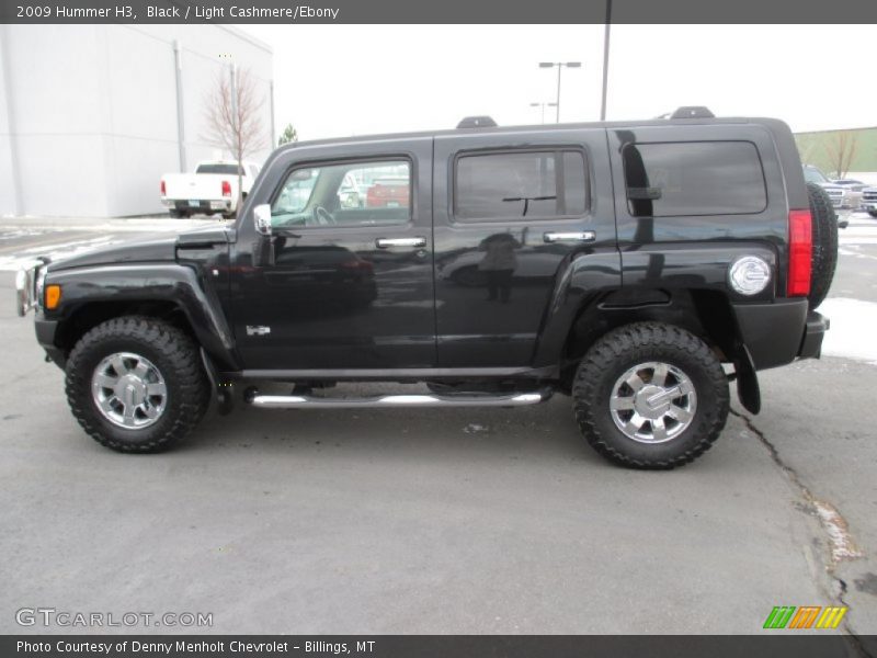 Black / Light Cashmere/Ebony 2009 Hummer H3