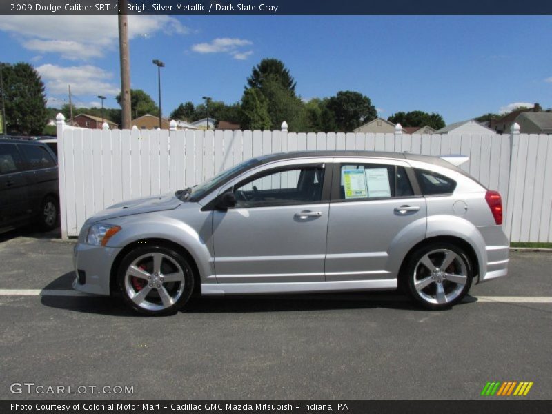 Bright Silver Metallic / Dark Slate Gray 2009 Dodge Caliber SRT 4