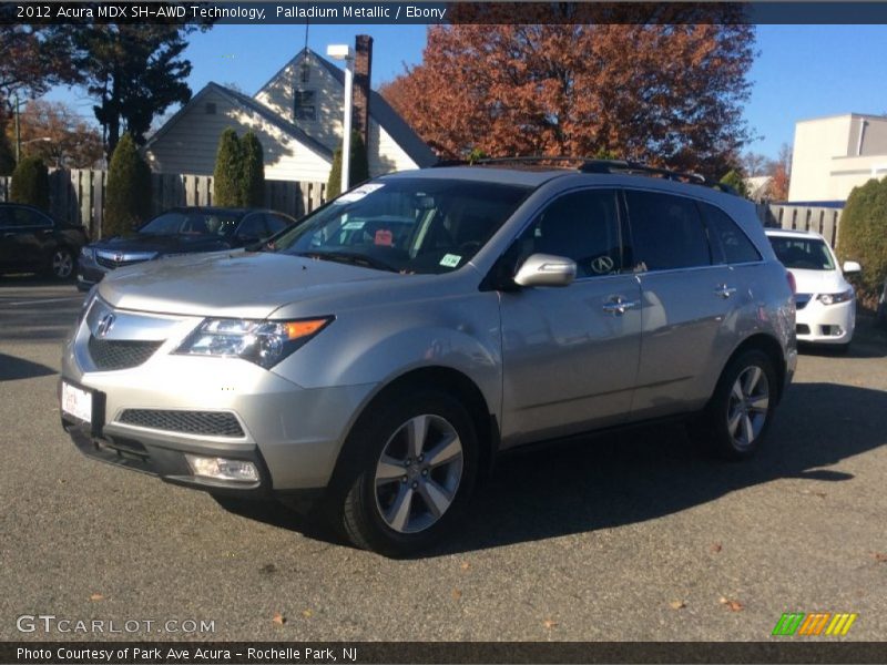 Palladium Metallic / Ebony 2012 Acura MDX SH-AWD Technology