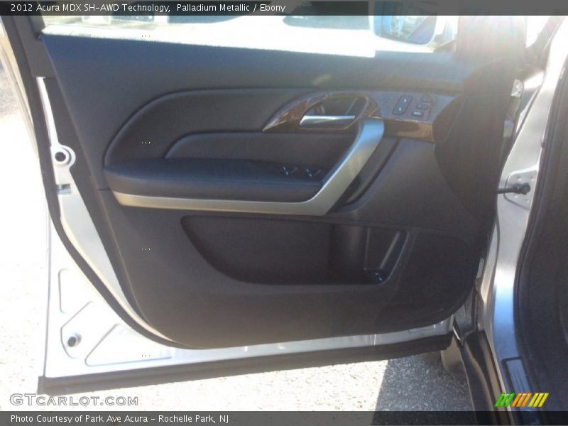 Palladium Metallic / Ebony 2012 Acura MDX SH-AWD Technology