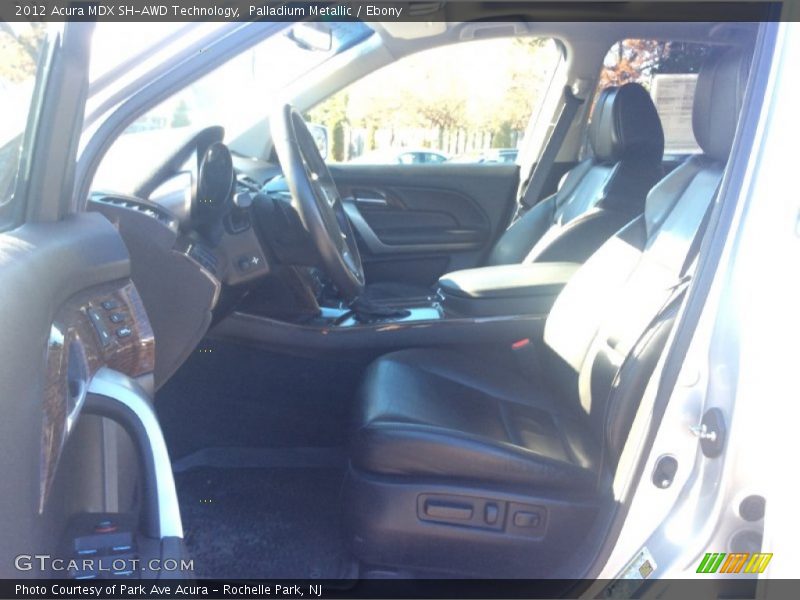 Palladium Metallic / Ebony 2012 Acura MDX SH-AWD Technology