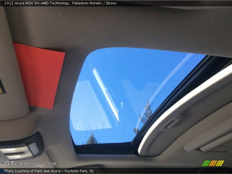 Palladium Metallic / Ebony 2012 Acura MDX SH-AWD Technology