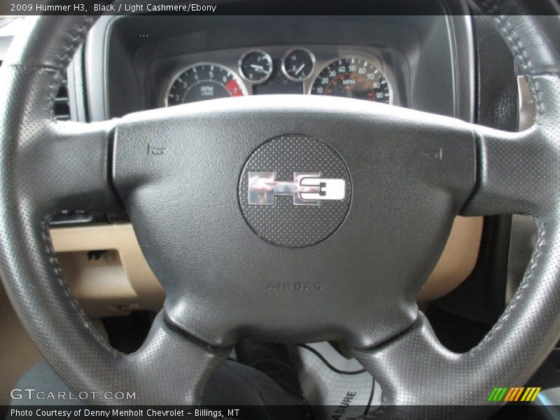 Black / Light Cashmere/Ebony 2009 Hummer H3