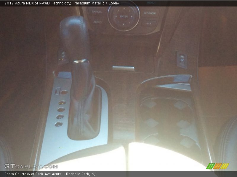 Palladium Metallic / Ebony 2012 Acura MDX SH-AWD Technology