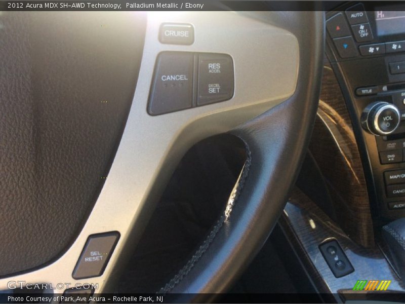 Palladium Metallic / Ebony 2012 Acura MDX SH-AWD Technology