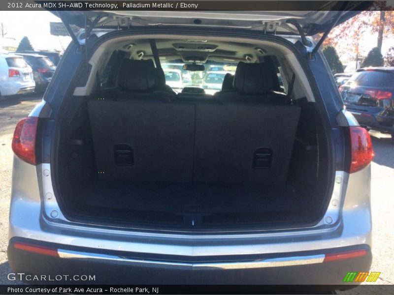 Palladium Metallic / Ebony 2012 Acura MDX SH-AWD Technology