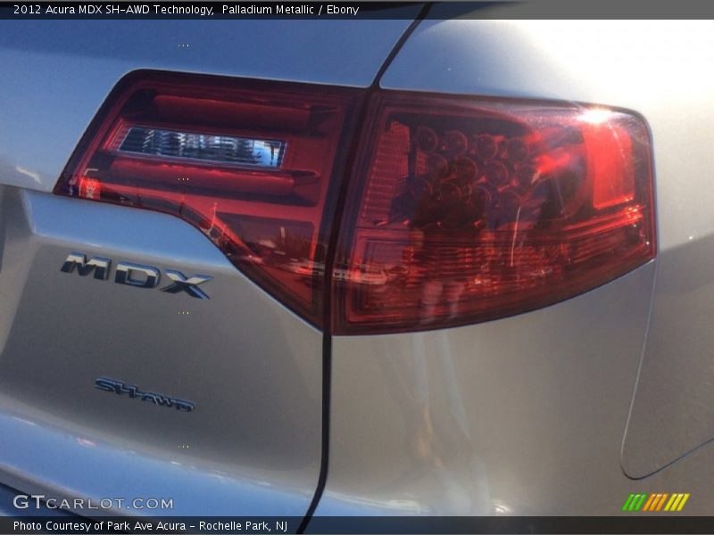 Palladium Metallic / Ebony 2012 Acura MDX SH-AWD Technology