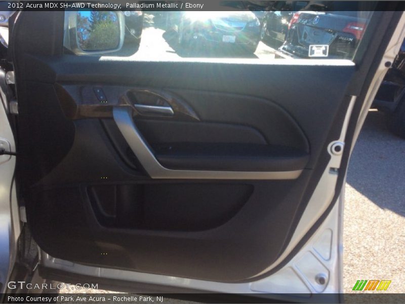 Palladium Metallic / Ebony 2012 Acura MDX SH-AWD Technology
