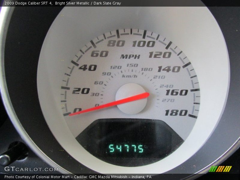 Bright Silver Metallic / Dark Slate Gray 2009 Dodge Caliber SRT 4