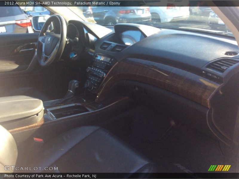 Palladium Metallic / Ebony 2012 Acura MDX SH-AWD Technology