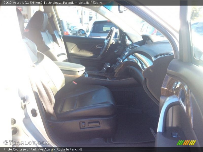 Palladium Metallic / Ebony 2012 Acura MDX SH-AWD Technology