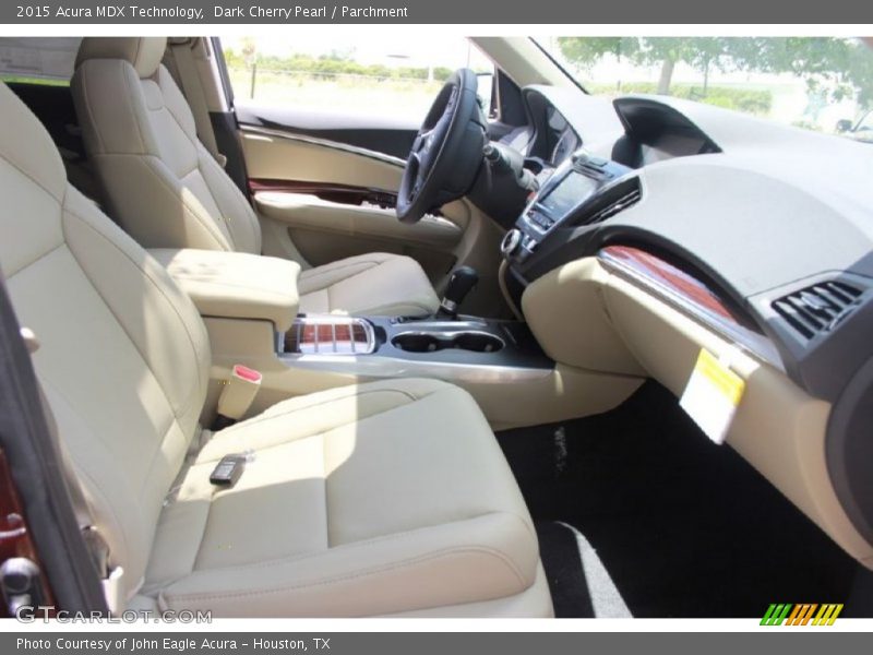 Dark Cherry Pearl / Parchment 2015 Acura MDX Technology