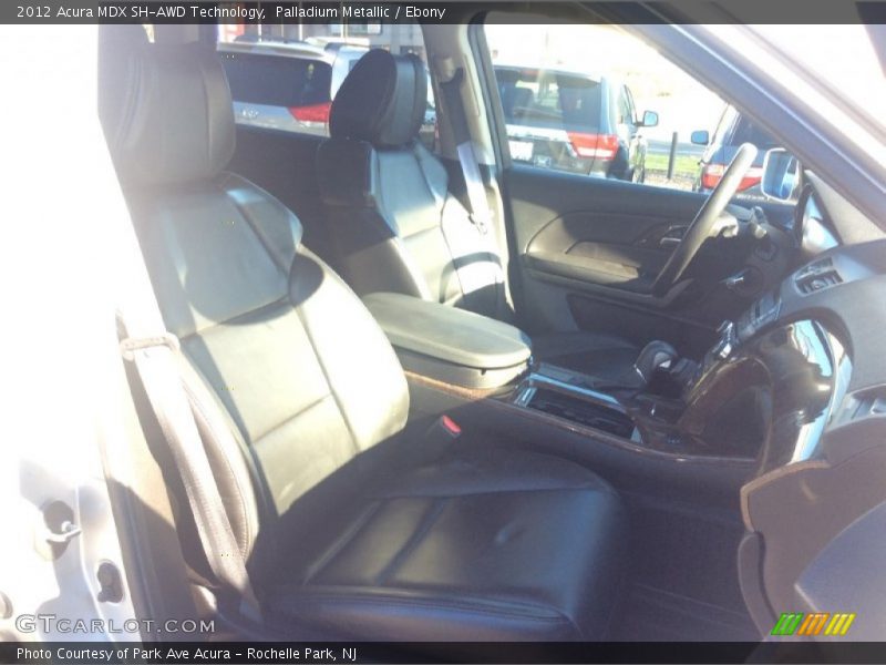 Palladium Metallic / Ebony 2012 Acura MDX SH-AWD Technology