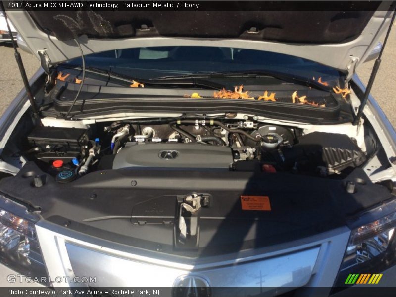 Palladium Metallic / Ebony 2012 Acura MDX SH-AWD Technology