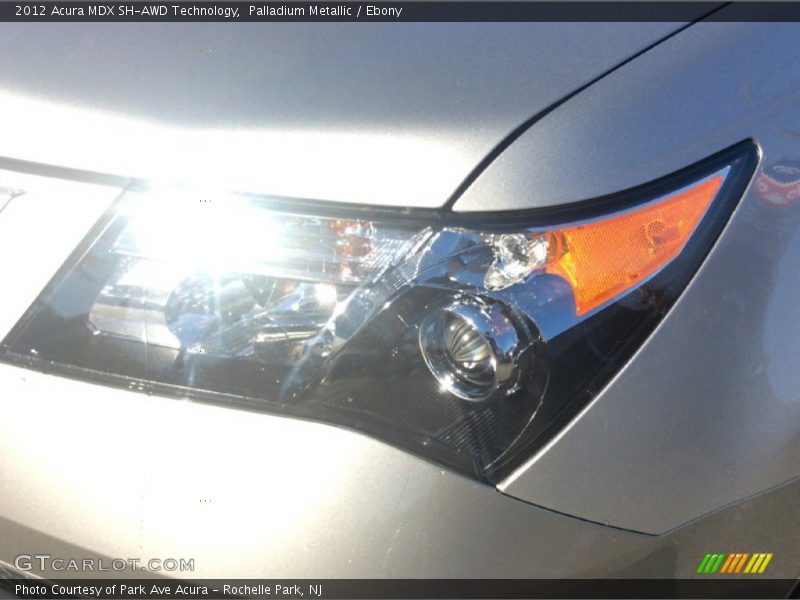 Palladium Metallic / Ebony 2012 Acura MDX SH-AWD Technology