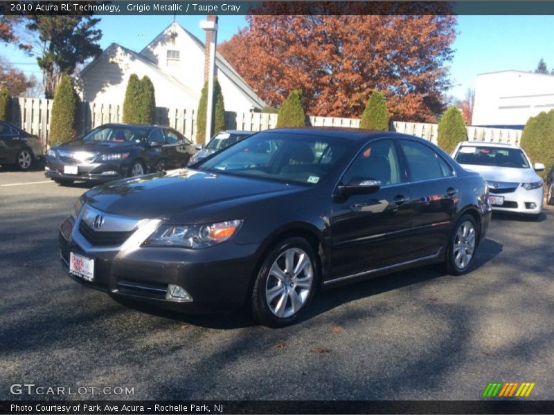 Grigio Metallic / Taupe Gray 2010 Acura RL Technology