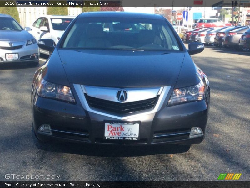 Grigio Metallic / Taupe Gray 2010 Acura RL Technology