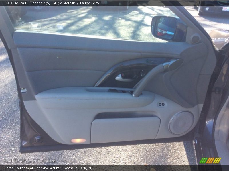 Grigio Metallic / Taupe Gray 2010 Acura RL Technology