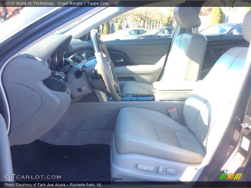 Grigio Metallic / Taupe Gray 2010 Acura RL Technology