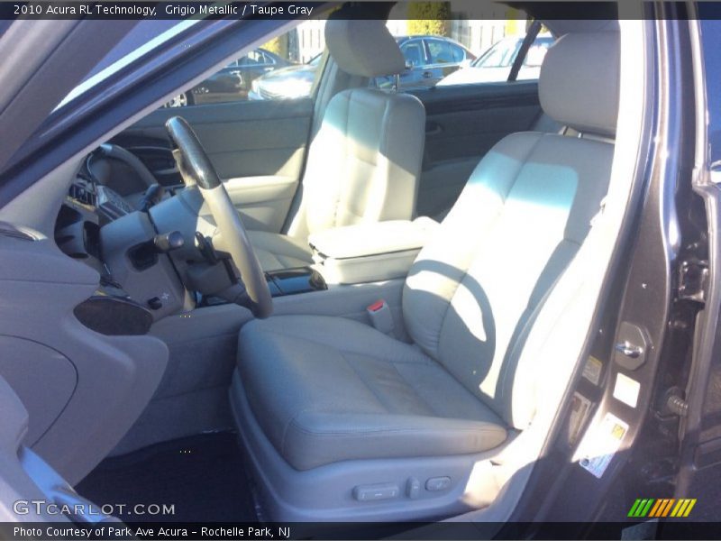 Grigio Metallic / Taupe Gray 2010 Acura RL Technology