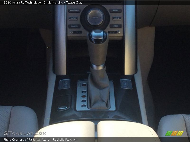 Grigio Metallic / Taupe Gray 2010 Acura RL Technology