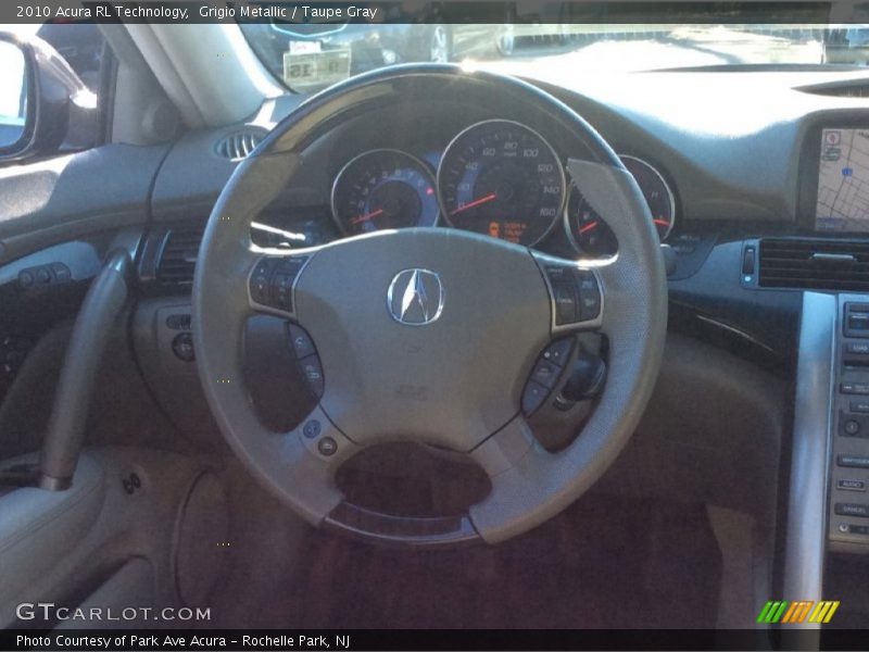 Grigio Metallic / Taupe Gray 2010 Acura RL Technology
