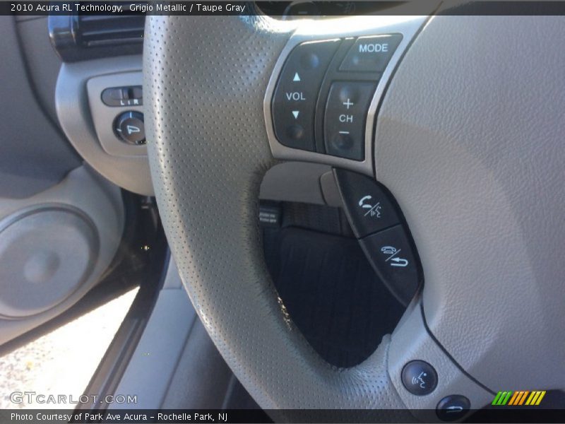 Grigio Metallic / Taupe Gray 2010 Acura RL Technology