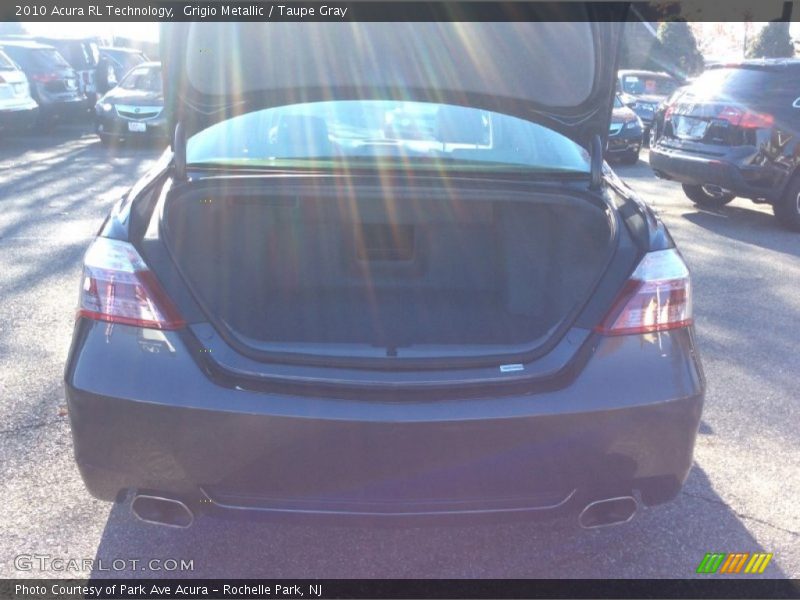 Grigio Metallic / Taupe Gray 2010 Acura RL Technology
