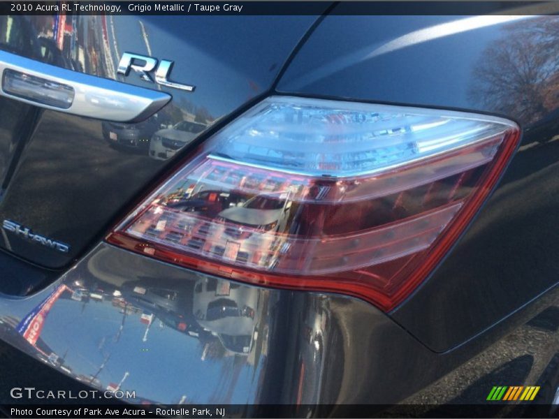Grigio Metallic / Taupe Gray 2010 Acura RL Technology