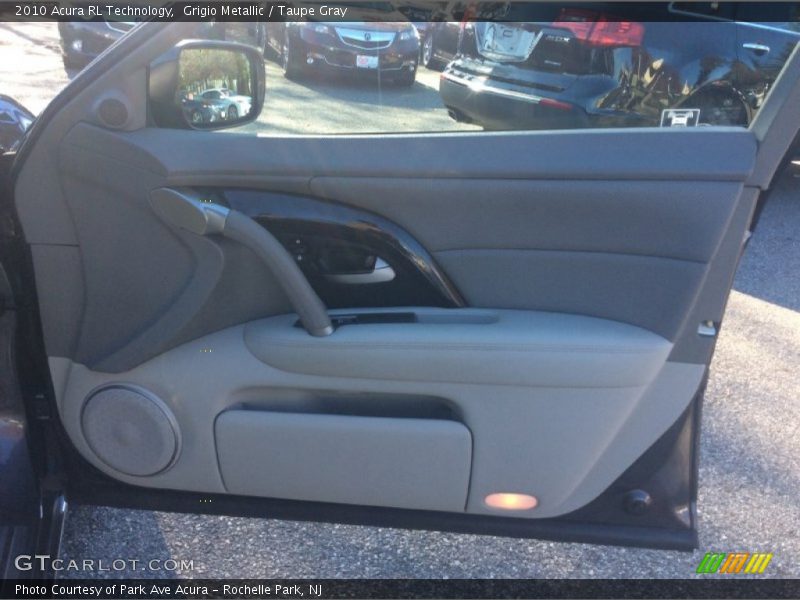 Grigio Metallic / Taupe Gray 2010 Acura RL Technology