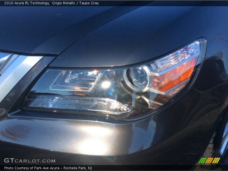 Grigio Metallic / Taupe Gray 2010 Acura RL Technology