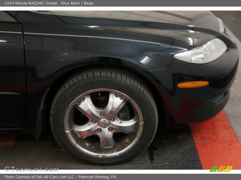 Onyx Black / Beige 2004 Mazda MAZDA6 i Sedan